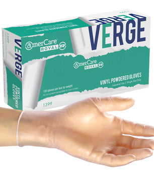 13991 | Glove, Verge Vinyl, LP, Small, 100/Box - 10 Box/Case