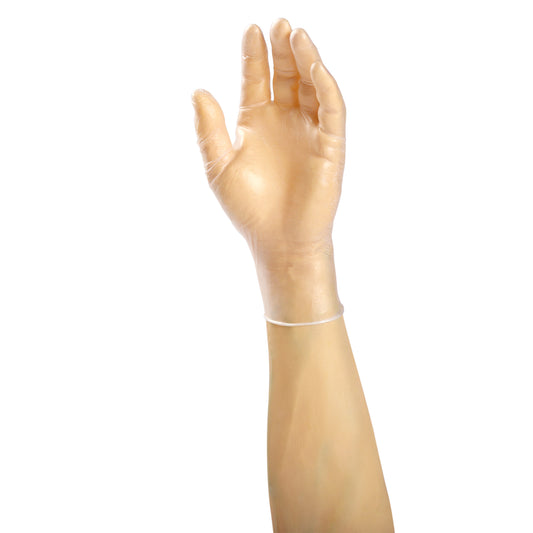 13991 | Glove, Verge Vinyl, LP, Small, 100/Box - 10 Box/Case Glove on Hand
