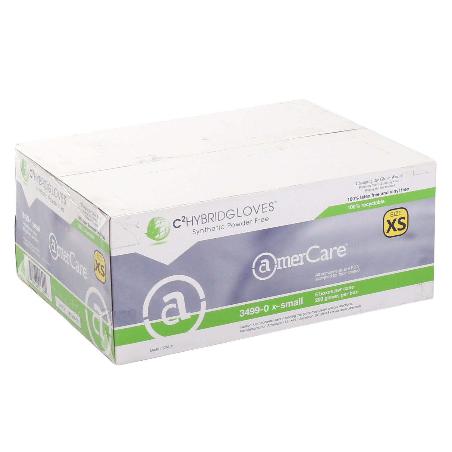 ANACOTA CARE 5× 1 9×2 Hybrid Powder Free 2.0 Gloves, Case of 1,000 (XXL: 900) – GloveNation