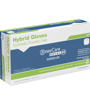 Hybrid Powder Free 3.0 Gloves, Case of 1,000 (XXL: 900)