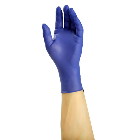 grape grip powder free nitrile glove