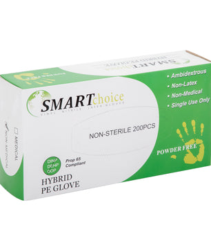 SmartChoice Hybrid PE Gloves, Case of 1000