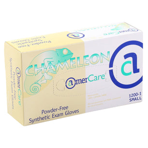 AmerCare Vinyl Gloves Chameleon Powder Free Vinyl Exam Gloves