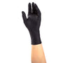 AmerCare Nitrile Gloves Black Widow Powder Free Nitrile Medical Exam Gloves