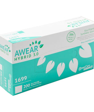 AmerCare C2 Hybrid AWEAR Eco-Friendly Powder Free Hybrid 3.0 Gloves