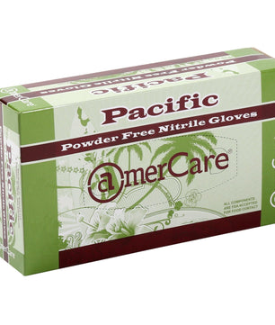 AmerCare Nitrile Gloves Pacific Powder Free Nitrile Gloves