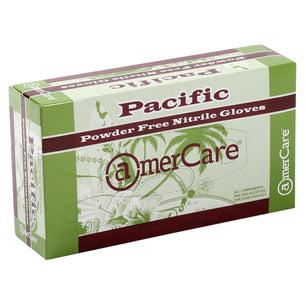 AmerCare Nitrile Gloves Pacific Powder Free Nitrile Gloves