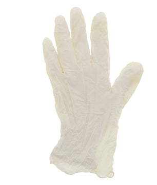 AmerCare Vinyl Gloves Gladiator Stretch Powdered Vinyl Gloves