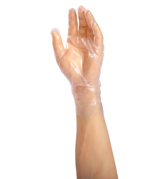 AmerCare Food Service PolyCast Powder Free Gloves