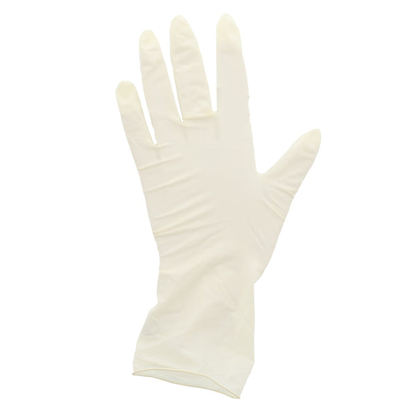 RW Base White Poly-Cotton Medium Work Glove - with Black PVC
