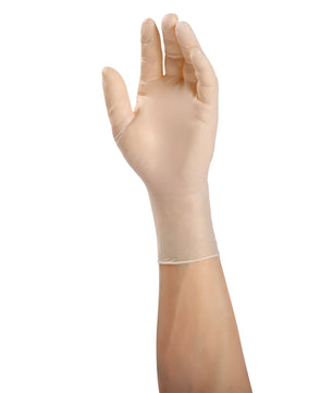 AmerCare Vinyl Gloves Gladiator Stretch Powder Free Vinyl Gloves