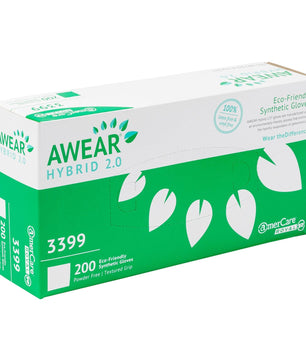 AmerCare C2 Hybrid AWEAR Eco-Friendly Powder Free Hybrid 2.0 Gloves