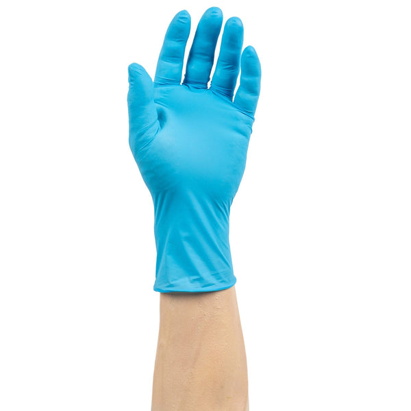 AmerCareRoyal Nitrile Gloves Nitra-Med Heavy Powder Free Nitrile Exam Gloves