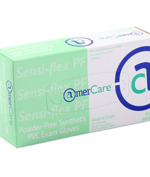 AmerCare Vinyl Gloves,special-buy Sensi-Flex Powder Free Vinyl Exam Gloves