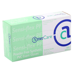 AmerCare Vinyl Gloves,special-buy Sensi-Flex Powder Free Vinyl Exam Gloves