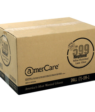 AmerCare Latex Gloves Neptune Powder Free Latex Gloves