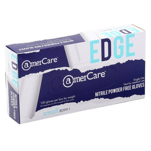 AmerCare Nitrile Gloves Verge Powder Free Nitrile Gloves