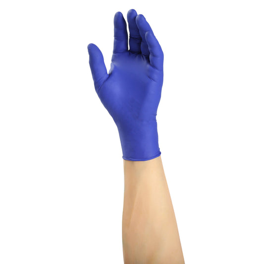 blue verge powder free nitrile glov
